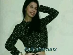 Aaliyahevans
