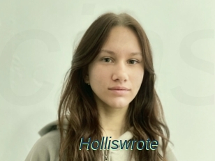 Holliswrote